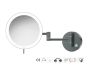 Sanco LED Cosmetic mirrors Μεγεθυντικός καθρέπτης x3 με LED Σκούρο μπρονζέ ματ MRLED-701-DM25
