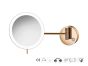 Sanco LED Cosmetic mirrors Μεγεθυντικός καθρέπτης x3 με LED Λευκό ματ MRLED-705-Μ101
