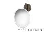Sanco LED Cosmetic mirrors Μεγεθυντικός καθρέπτης x5 με LED Χάλκινο ματ MRLED-764-Μ26