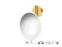 Sanco LED Cosmetic mirrors Μεγεθυντικός καθρέπτης x5 με LED Σκούρο μπρονζέ ματ MRLED-764-DM25