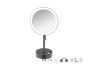 Sanco LED Cosmetic mirrors LED Επικαθήμενος Καθρέπτης μεγεθυντικός x3 Γκρι τσιμέντου ματ MRLED-903-M104