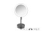 Sanco LED Cosmetic mirrors LED Επικαθήμενος Καθρέπτης μεγεθυντικός x3 Γκρι τσιμέντου ματ MRLED-903-M104