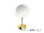Sanco LED Cosmetic mirrors LED Επικαθήμενος Καθρέπτης μεγεθυντικός x3 Γκρι τσιμέντου ματ MRLED-903-M104