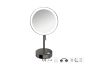 Sanco LED Cosmetic mirrors LED Επικαθήμενος Καθρέπτης μεγεθυντικός x3 Γκρι τσιμέντου ματ MRLED-903-M104