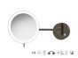 Sanco LED Cosmetic mirrors LED Καθρέπτης μεγεθυντικός x3 usb charging Σκούρο γραφίτη MRLED-905-122
