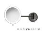 Sanco LED Cosmetic mirrors LED Καθρέπτης μεγεθυντικός x3 usb charging Σκούρο γραφίτη MRLED-905-122
