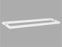 Sanco Glass Door Accessories Διπλή Λαβή / Πετσετοθήκη Wenge ανάγλυφο SET-GL0715-Α75