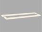 Sanco Glass Door Accessories Διπλή Λαβή / Πετσετοθήκη Wenge ανάγλυφο SET-GL0715-Α75