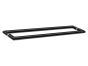 Sanco Glass Door Accessories Διπλή Λαβή / Πετσετοθήκη Wenge ανάγλυφο SET-GL0715-Α75