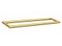 Sanco Glass Door Accessories Διπλή Λαβή / Πετσετοθήκη Wenge ανάγλυφο SET-GL0715-Α75