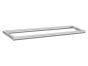 Sanco Glass Door Accessories Διπλή Λαβή / Πετσετοθήκη Wenge ανάγλυφο SET-GL0715-Α75