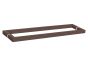 Sanco Glass Door Accessories Διπλή Λαβή / Πετσετοθήκη Σκούρο γραφίτη SET-GL0723-122