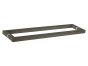Sanco Glass Door Accessories Διπλή Λαβή / Πετσετοθήκη Σκούρο γραφίτη SET-GL0723-122