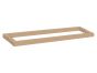 Sanco Glass Door Accessories Διπλή Λαβή / Πετσετοθήκη Σκούρο γραφίτη SET-GL0723-122