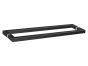 Sanco Glass Door Accessories Διπλή Λαβή / Πετσετοθήκη Σκούρο γραφίτη SET-GL0723-122