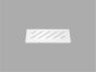 Sanco Shower Shelves Σπογγοθήκη (AISI 304) Wenge ανάγλυφο SH-0101-Α75