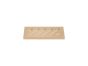 Sanco Shower Shelves Σπογγοθήκη (AISI 304) Wenge ανάγλυφο SH-0101-Α75