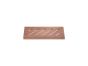 Sanco Shower Shelves Σπογγοθήκη (AISI 304) Wenge ανάγλυφο SH-0101-Α75