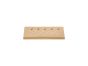 Sanco Shower Shelves Σπογγοθήκη (AISI 304) Wenge ανάγλυφο SH-0101-Α75