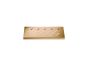 Sanco Shower Shelves Σπογγοθήκη (AISI 304) Wenge ανάγλυφο SH-0101-Α75