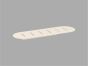Sanco Shower Shelves Σπογγοθήκη (AISI 304) Wenge ανάγλυφο SH-0301-Α75