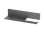 Sanco Shelves Ράφι με Χαρτοθήκη Ανθρακί ανάγλυφο SH-0504-Μ118