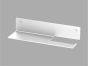 Sanco Shelves Ράφι με Χαρτοθήκη Ανθρακί ανάγλυφο SH-0504-Μ118