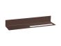Sanco Shelves Ράφι με Πετσετοθήκη Μόκα ματ SH-0505-M103
