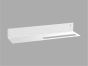 Sanco Shelves Ράφι με Πετσετοθήκη Μόκα ματ SH-0505-M103
