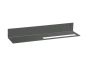 Sanco Shelves Ράφι με Πετσετοθήκη Μόκα ματ SH-0505-M103