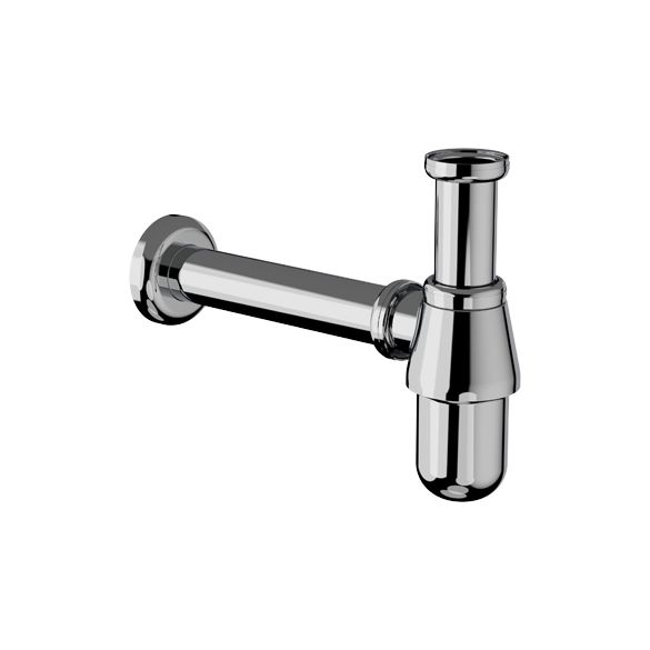 Horus Compléments Classic Collection - Bottle Trap Pipe L. : 190 Mm - Chrome 00.225-CH
