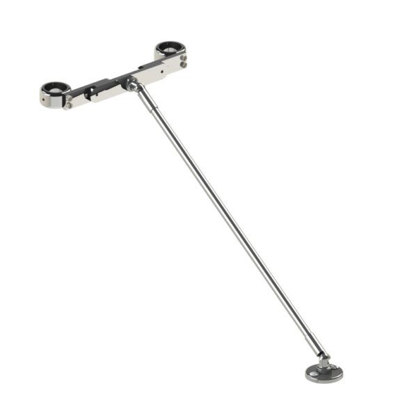 Horus Ascott Classic Collection - T Connection for Stand Pipes - Matt Nickel 00.495-NM