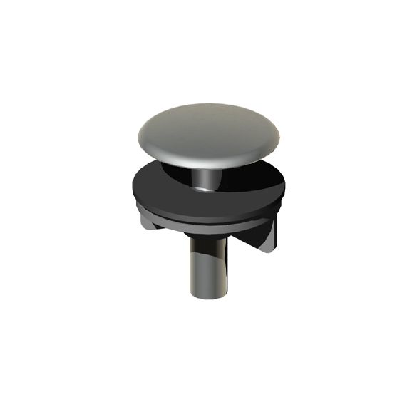 Horus Compléments Classic Collection - Hole Stop Smooth Diam. 40 Mm - Matt Nickel 00.843-NM