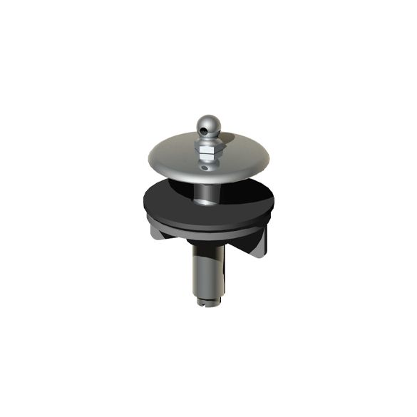 Horus Compléments Classic Collection - Hole Stop with Chain Stay Diam. 40 Mm - Polished Nickel 00.844-NB