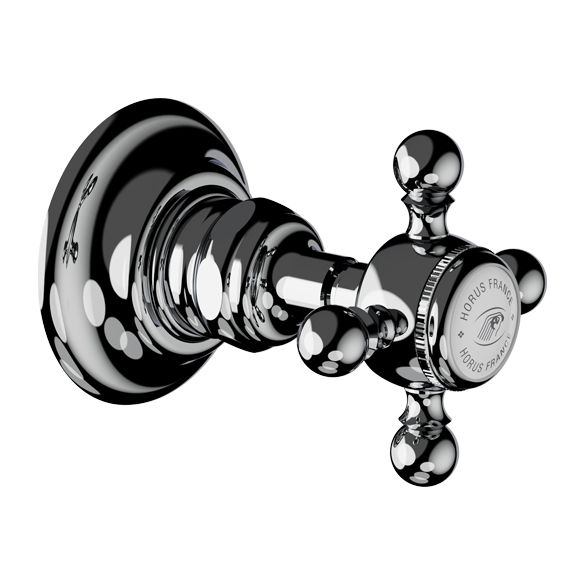 Horus Ascott Classic Collection - Trim for Wall Valve + Diverter - Polished Nickel 01.578-NB
