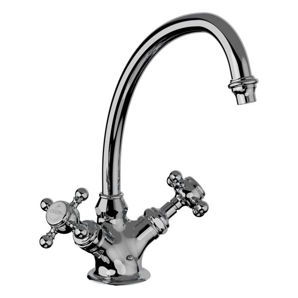 Horus Éloise Classic Collection - Mono Kitchen Mixer / No Waste - Matt Nickel 02.103-NM