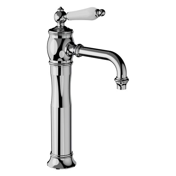 Horus Éloise Classic Collection - Single Lever Basin Mixer - Extended Version - Matt Nickel 02.719-NM