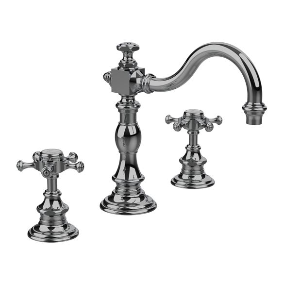 Horus Anthea Classic Collection - 3 Hole Basin Set - Polished Nickel 06.260-NB