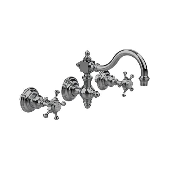 Horus Anthea Classic Collection - Concealed 3 Hole Basin Set - Polished Nickel 06.262-NB