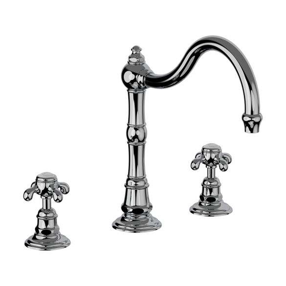 Horus Montmartre Classic Collection - 3 Hole Kitchen Mixer / No Waste - Matt Nickel 07.104-NM