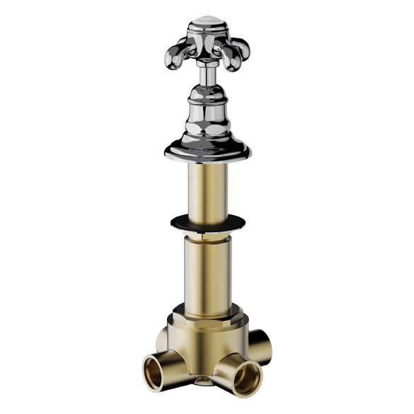 Horus Montmartre Classic Collection - 4 Ways Deck Mounted Diverter - Polished Nickel 07.476-NB