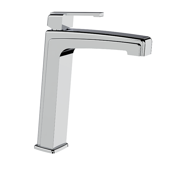 Horus Zéphyr Classic Collection - Single Lever Basin Mixer Extended with up and down Drain - Polished Nickel 16.719-NB