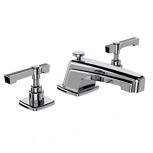 Horus Zéphyr Classic Collection - 3 Hole Basin Set with Pop-up Waste - Satin Brass 17.260-LS