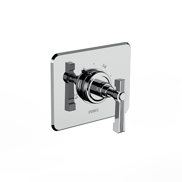 Horus Zéphyr Classic Collection - Trim for Thermostatic Mixing Valve Réf. 93.591 - Metal Gun 17.507-CF