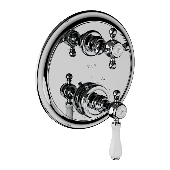 Horus Julia Victoria Julia Victoria Classic Collection - Trim for Thermostatic Mixing Valve Réf. 92.593 - Chrome 19.502-CH
