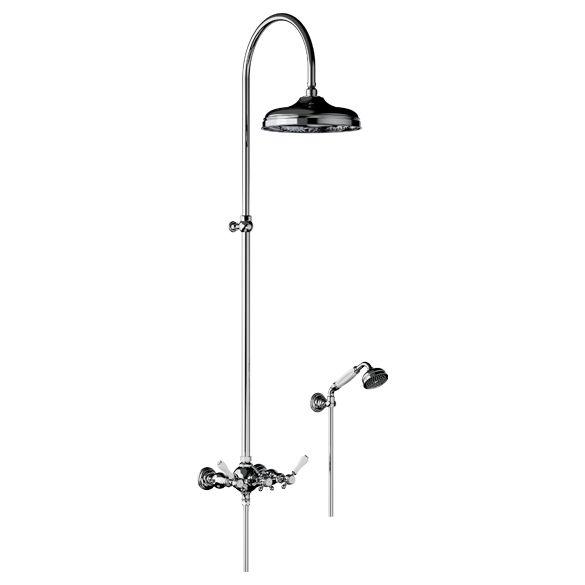 Horus Julia Victoria Julia Victoria Classic Collection - Complete Wall Shower Mixer - Chrome 19.544-CH