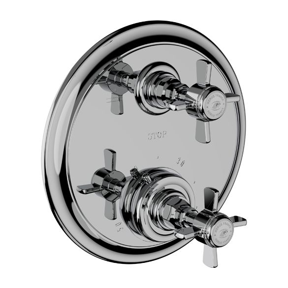 Horus Coventry Classic Collection - Trim for Thermostatic Mixing Valve Réf. 92.599 - Chrome 28.529-CH