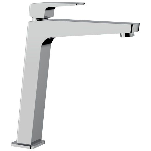 Horus Echo Equinox316 Collection - Single Lever Basin Mixer Extended Version with up and down Drain - Chrome 43.799.E2-CH