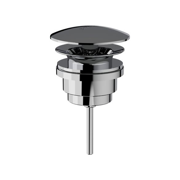 Horus Compléments Classic Collection - Drain Valve with Fixed Cover - Matt Nickel 46.266-NM