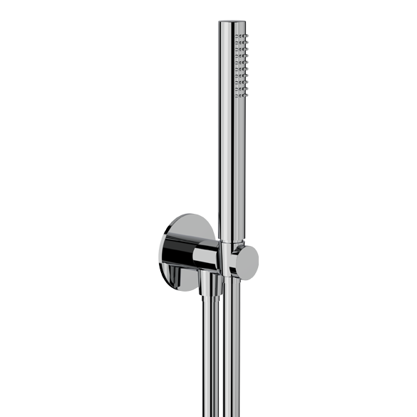 Horus Minoé Contemporary Collection - Inlet Wall Mounted Handshower Hook - Metal Gun 47.590-CF